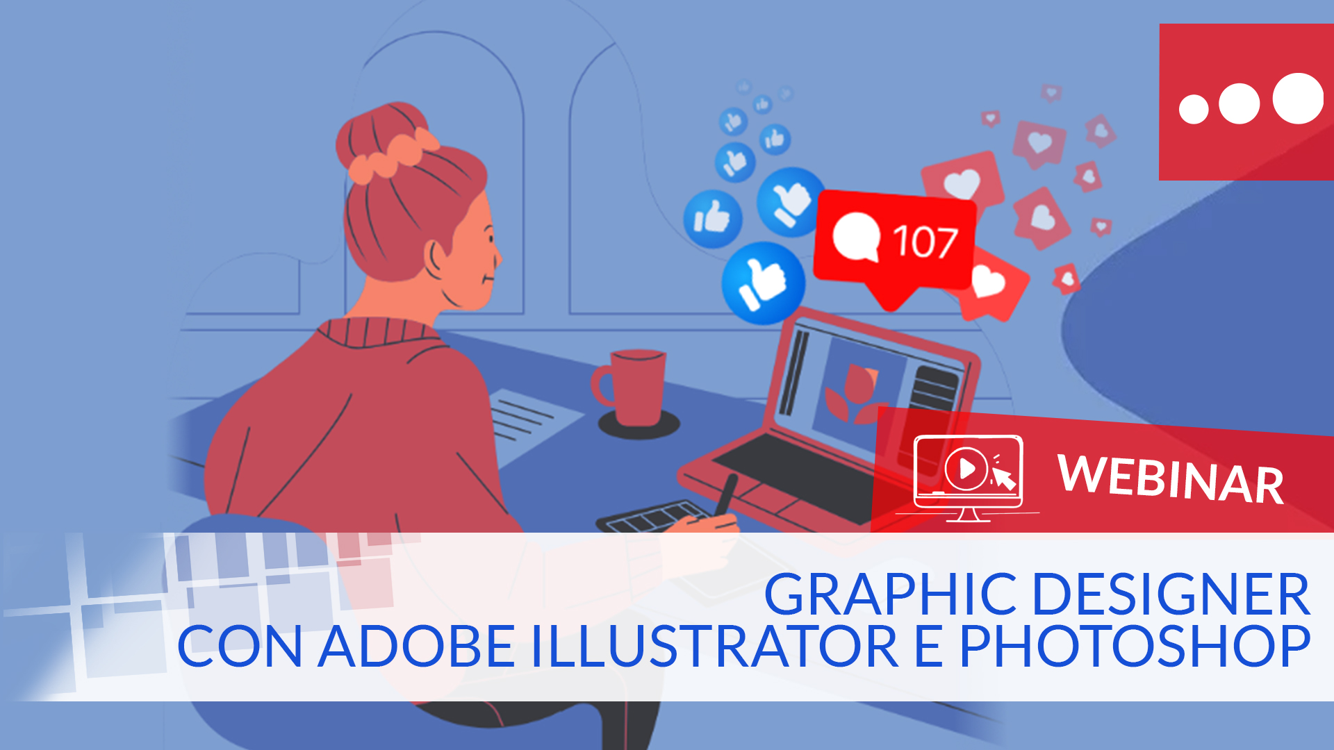 Corso gratuito Graphic Designer con Adobe Illustrator e Photoshop